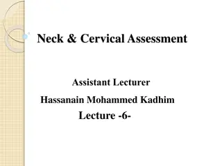 Comprehensive Neck and Cervical Assessment Guide
