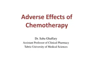 Adverse Effects of Chemotherapy: A Comprehensive Overview