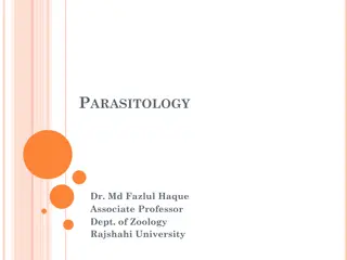 Host Classification in Parasitology