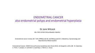 Endometrial Cancer Types and Risks