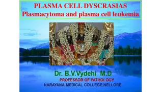 Plasma Cell Dyscrasias and Related Conditions