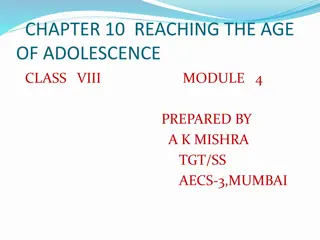 Hormones and Endocrine System in Adolescence