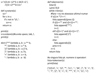 Python Mathematical Operations and Evaluation Functions