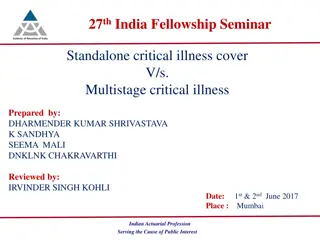 Critical Illness Cover: Standalone vs. Multistage