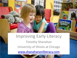 Improving Early Literacy: Evidence-Based Strategies and Disparities in Vocabulary