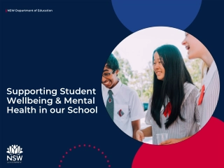NSW Department of Education - Student Wellbeing and Mental Health Support