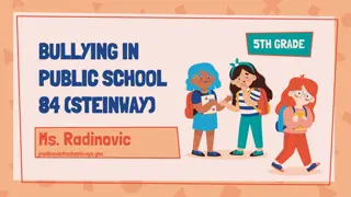 Effective Strategies for Addressing Bullying in Public School 84