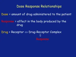 Dose-Response Relationships in Pharmacology