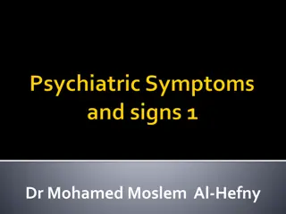 Abnormalities of Thinking and Delusions in Mental Health