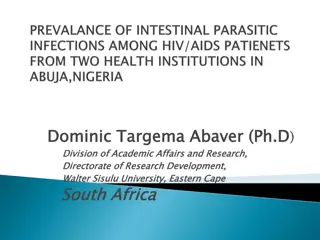 Impact of HIV/AIDS on Intestinal Parasitic Infections