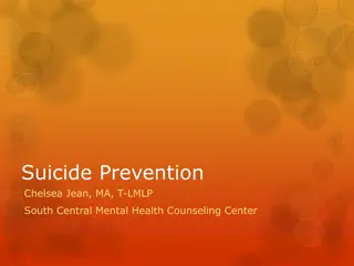 Insights on Suicide Prevention and Statistics