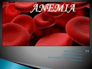 Anemia: Causes, Symptoms, and Types