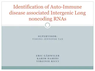 Auto-Immune Disease-Associated Intergenic Long Noncoding RNAs Study