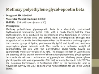 Methoxy Polyethylene Glycol Epoetin Beta (Mircera): Uses, Dosage, and Side Effects