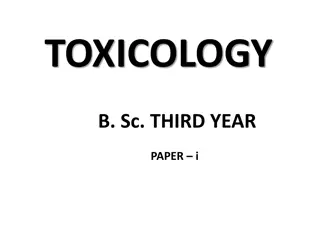 Toxicology: Science of Adverse Effects on Living Organisms