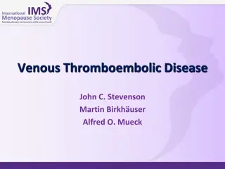 Venous Thromboembolic Disease Risk Factors and Management