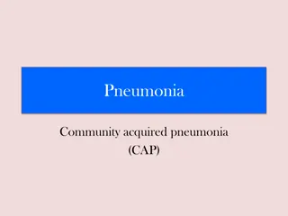 Community-Acquired Pneumonia (CAP): Causes, Risk Factors, and Management