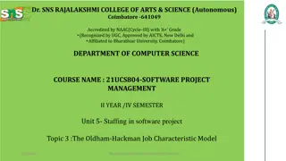 Oldham-Hackman Job Characteristic Model