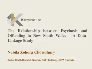 Relationship between Psychosis and Offending in NSW