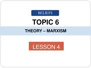 Marxist Perspectives on Religion and Class Conflict
