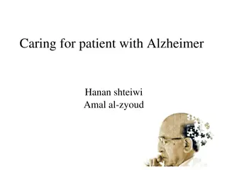 Alzheimer's Disease: Causes, Risks, and Nursing Care