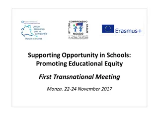 Supporting Opportunity in Schools: Promoting Educational Equity