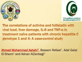 Activins and Follistatin Correlations in Chronic Hepatitis C Patients