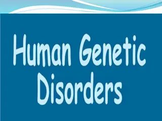 Genetic Disorders: National Database Initiative