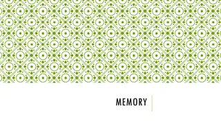 Memory Processes and Cognitive Functions