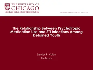 Psychotropic Medication Use and STI Infections Among Detained Youth Study