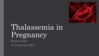 Thalassemia in Pregnancy and Its Implications