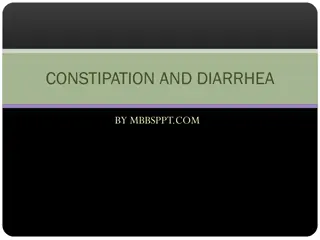 The Causes and Treatment of Constipation