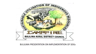 Bulilima RDC Presentation on SDGs Implementation