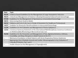 Management of Malignant MCA Infarction: Essential Considerations