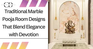 Traditional Marble Pooja Room Designs That Blend Elegance with Devotion