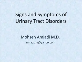 Recognizing Signs and Symptoms of Urinary Tract Disorders