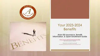 Alvin ISD Health Insurance Benefits 2023-2024