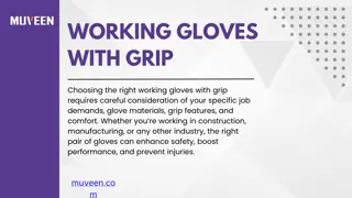 MUVEEN DEX FIT Working Gloves with Grip –  Performance