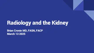 Radiology and the Kidney: Clinical Cases and Diagnostic Techniques