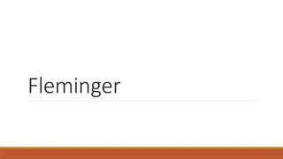 Analyzing Fleminger Data and Results