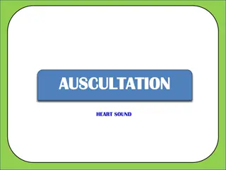 Heart Sounds: Normal S1 and S2