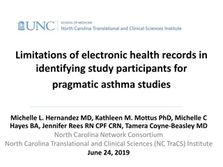 Pragmatic Asthma Study Participant Identification Using Electronic Health Records