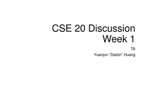 Set Notations and Definitions in CSE Discussions