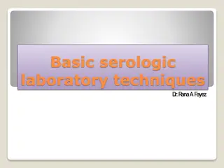 Serologic Laboratory Techniques Overview