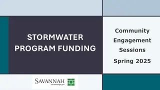 Spring 2025 Stormwater Program Funding