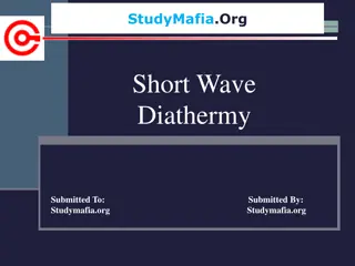 Short Wave Diathermy Treatment