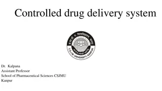 Controlled Drug Delivery Systems