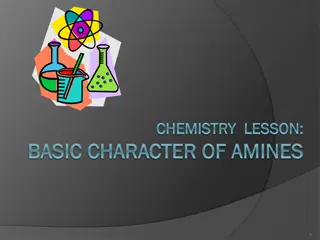 Basic Character of Amines and Comparing Strengths