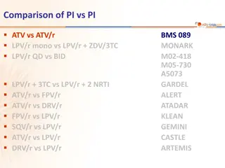 Comparing PI vs. PI in HIV Treatment Studies