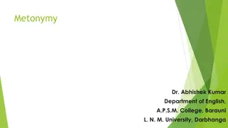 Metonymy in Literature